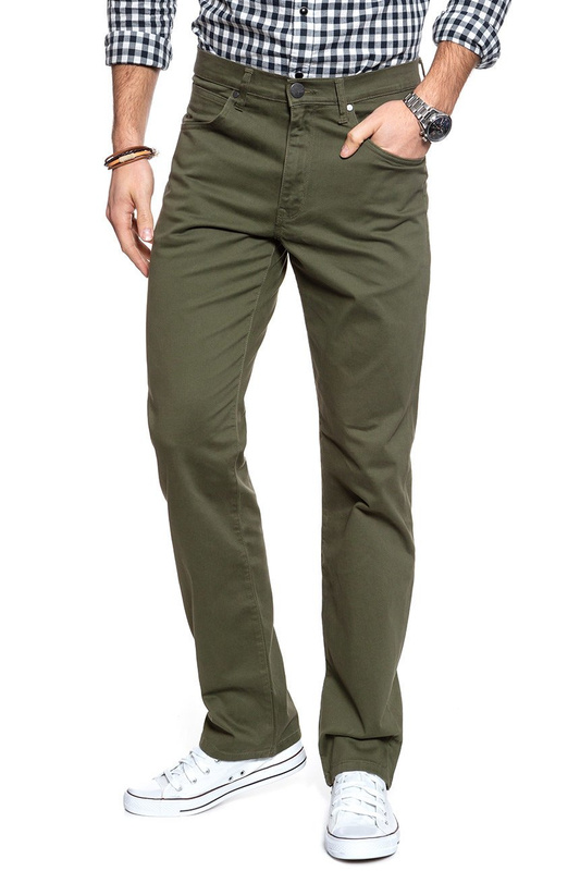WRANGLER SPODNIE MĘSKIE ARIZONA IVY GREEN W12OA1XIX 112126286