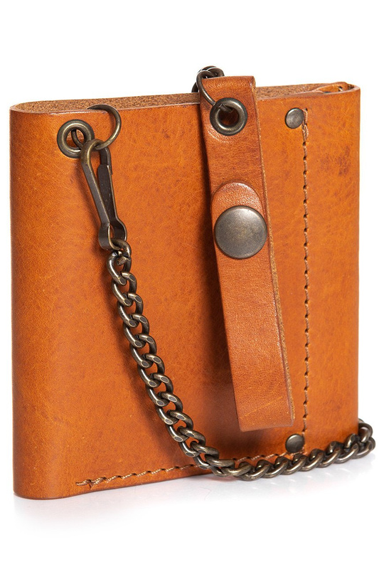 WRANGLER CHAIN WALLET COGNAC W0X09U181