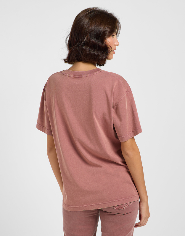 DAMSKA KOSZULKA LEE VINTAGE TEE HENNA 112363834