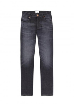WRANGLER LARSTON MĘSKIE SPODNIE JEANSOWE JEANSY FADED BLACK W18SEHXV6 112337510