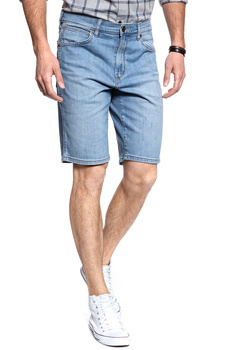 KRÓTKIE SPODENKI WRANGLER DENIM SHORT LIGHT FEATHER W14CQA14R 112126617