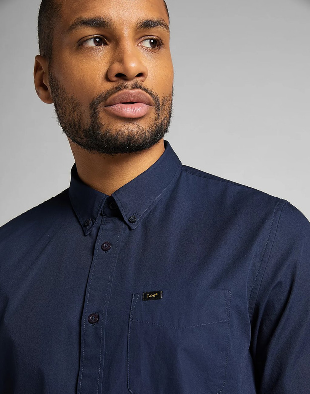 MĘSKA KOSZULA LEE BUTTON DOWN REGULAR FIT NAVY L880JK35 112123165