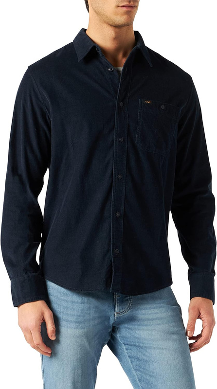 LEE LEESURE SHIRT INDIGO L66NMYDK 112144284