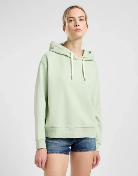 DAMSKA BLUZA LEE ESSENTIAL HOODIE SOFT SAGE 112363839