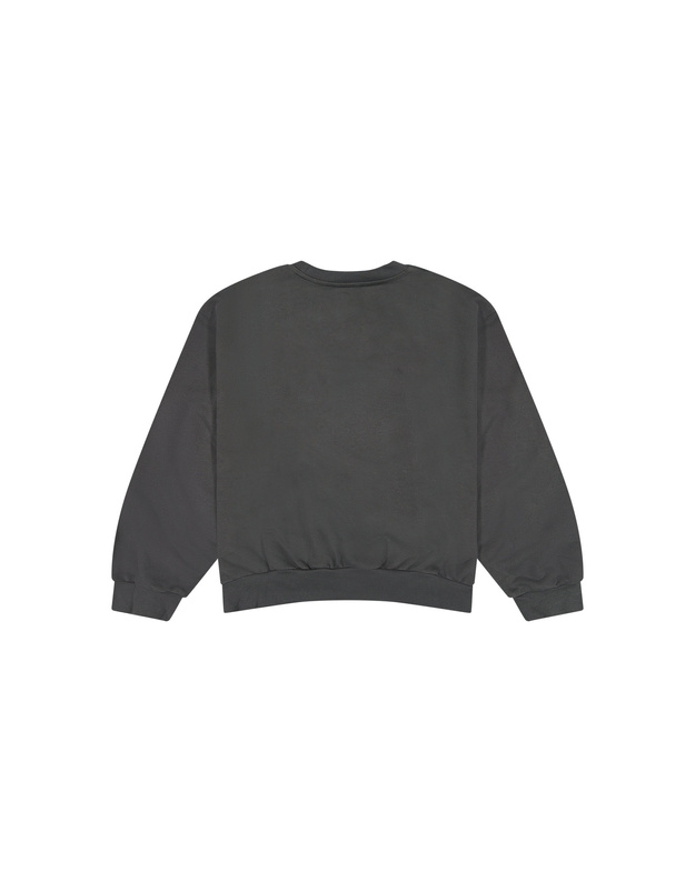 DAMSKA BLUZA WRANGLER OVERSIZED SWEAT FADED BLACK 112370826