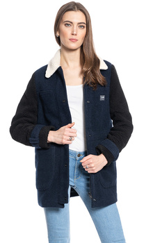 DAMSKA KURTKA PRZEJŚCIOWA LEE WOOL COAT REGULAR FIT SKY CAPTAIN L56GMZHY 112113051