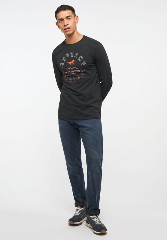 MUSTANG OREGON TAPERED K MĘSKIE SPODNIE JEANSOWE JEANSY DENIM BLUE 1013308 5000 883