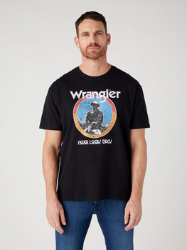 WRANGLER AMERICANA TEE MĘSKI T-SHIRT KOSZULKA LOGO NADRUK W7CBEE100 112329202
