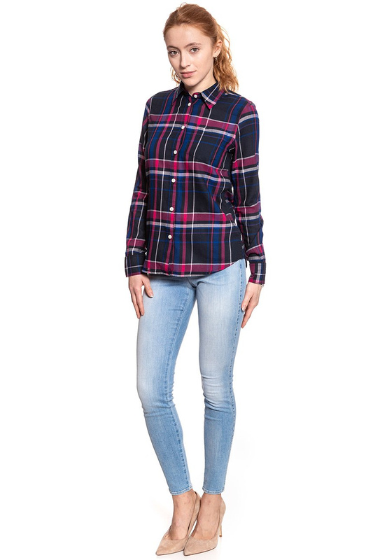 KOSZULA WRANGLER LS SHIRT BRIGHT ROSE W5241ORVC 112129367