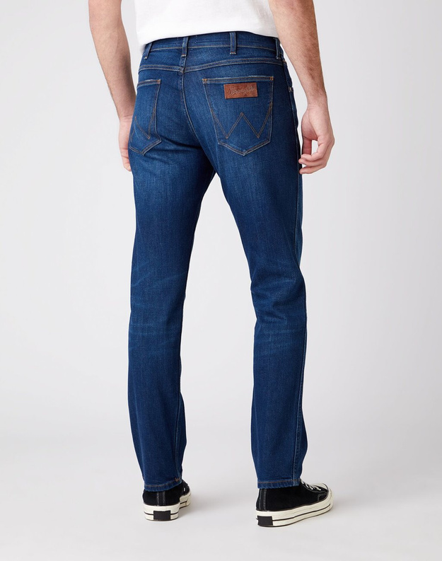 WRANGLER GREENSBORO MĘSKIE SPODNIE JEANSOWE FOR REAL W15QCJ027 112126867