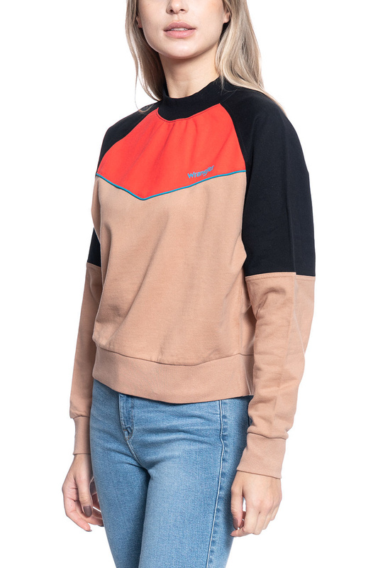 BLUZA DAMSKA WRANGLER PYRAMID PANEL RETRO 70S W6P2HPC01 112130811