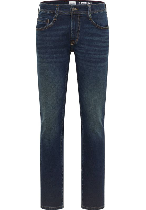 Męskie Spodnie jeansowe Mustang Style Oregon Slim Denim Blue 1016802 5000 903