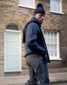 ZESTAW CZAPKA I SZALIK LEE XMAS PACK BLACK 112372695