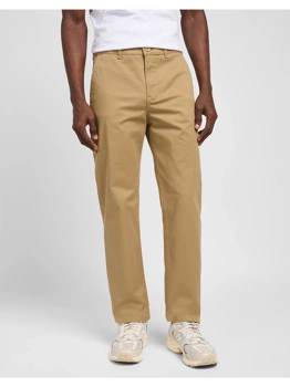 LEE MĘSKIE SPODNIE MATERIAŁOWE LEE REGULAR CHINO CLAY L71FTY60 112145529