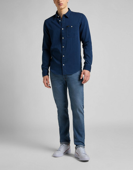 LEE DAREN ZIP FLY MĘSKIE SPODNIE JEANSOWE MID WORN L707SQXO 112145473
