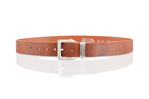 TOM TAILOR MĘSKI PASEK SKÓRZANY KLASYCZNY SKÓRA TG1068L89/690 40mm Gürtel Q.6789 0690 DARKBROWN