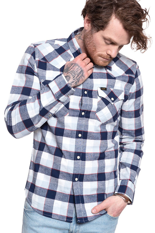 LEE LEE WESTERN SHIRT BLUEPRINT L643NVLH 112115397