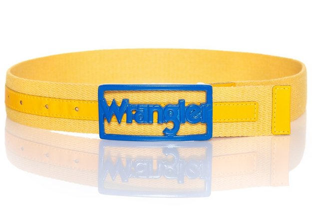WRANGLER B&Y BELT AMBER YELLOW W0B5687UY 112125549