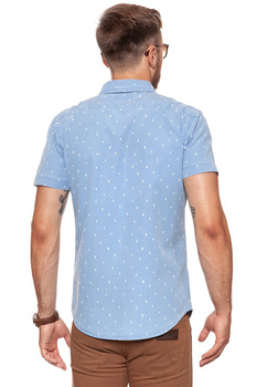 KOSZULA WRANGLER BUTTON DOWN INDIGO W59446G4E 112129753