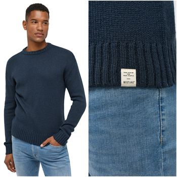MUSTANG Emil C Crew MĘSKI SWETER Carbon 1014436 4135