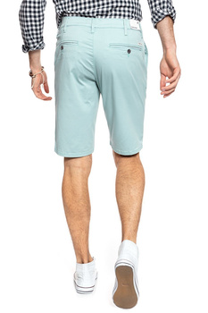 SPODENKI WRANGLER CHINO SHORT MIST BLUE W14AWA078 112126577