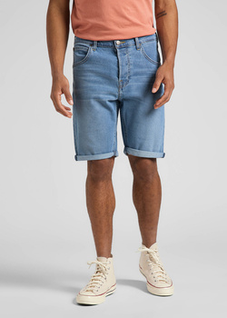 LEE 5 PKT SHORT MĘSKIE SZORTY KRÓTKIE SPODENKI JEANSOWE MID NELSON L73EMGLZ 112145566