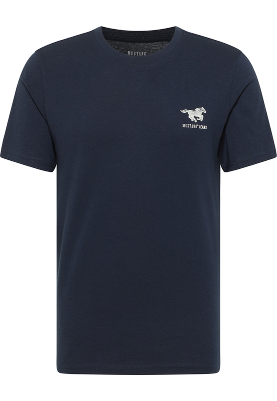 Męski T-Shirt Mustang Style Austin Dark Sapphire 1017126 4136