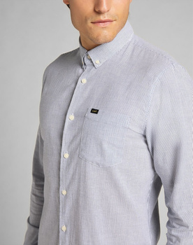 LEE SLIM BUTTON DOWN NAVY L66XMC35 112140597