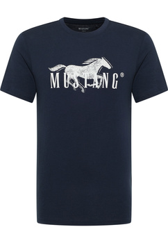 Męski T-Shirt Mustang Style Austin Dark Sapphire 1016279 4136