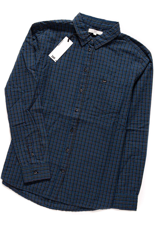 KOSZULA LEE ONE POCKET SHIRT MIDNIGHT NAVY L46BRCMA 112110824