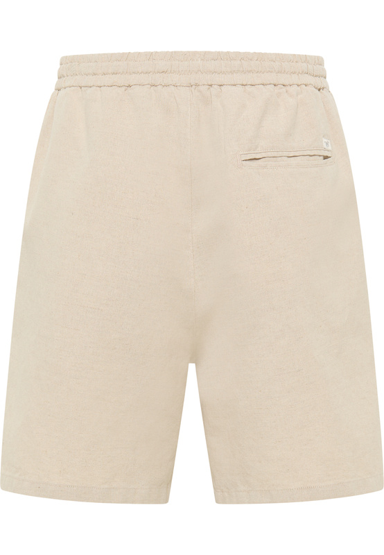 Męskie Szorty Mustang Style Linen Jogger Shorts Whisper White 1015146 2013