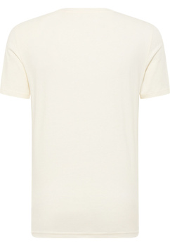 MĘSKA KOSZULKA MUSTANG Austin T-shirt NADRUK Whisper White 1014951 2013