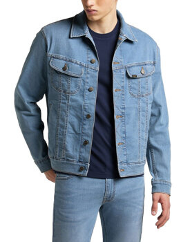 LEE RIDER JACKET MĘSKA KURTKA JEANSOWA LIGHT WORN L89ZSQXN 112145656