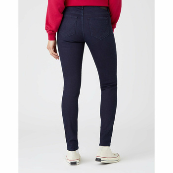 DAMSKIE SPODNIE JEANSOWE WRANGLER SKINNY COSMIC DUST W28KFI31J 112144780