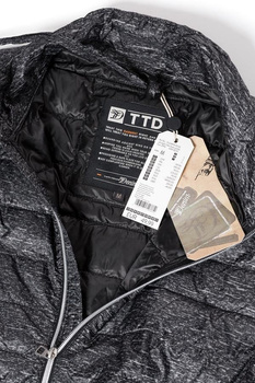 KURTKA TOM TAILOR ULTRALIGHT FAKE DOWN JACKET BLACK 3522408.00.12 COL. 2999