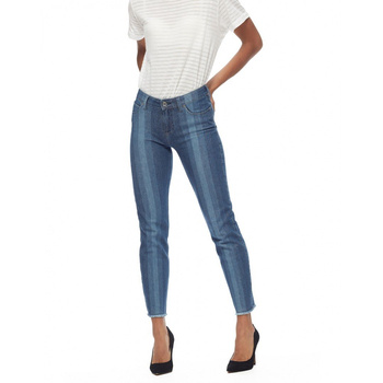 SPODNIE DAMSKIE LEE ELLY CROPPED RAW HEM LASER STRIPE L31QQYYV 112107233