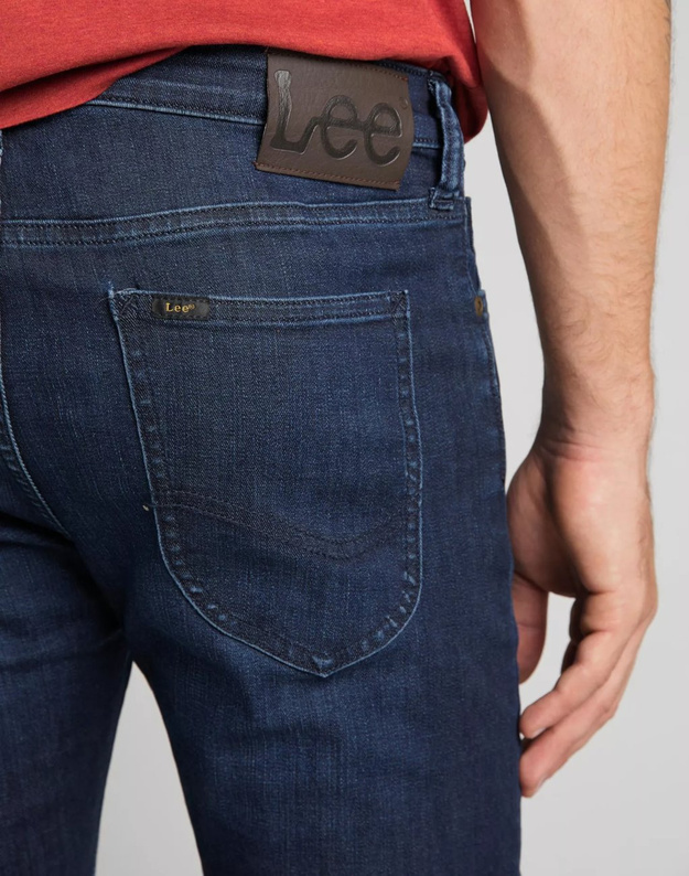LEE MALONE MĘSKIE SPODNIE JEANSOWE CLEAN DK UNION L736LSGK 112120115
