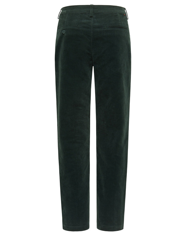 LEE SLIM CHINO MĘSKIE SPODNIE SZTRUKSOWE SZTRUKS LOGO KELP L71LAXIN 112321633