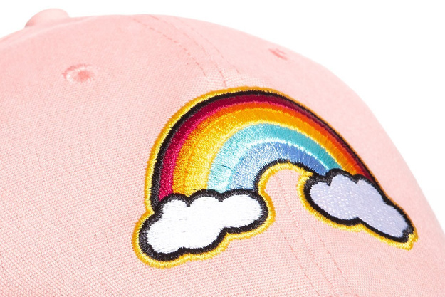 DAMSKA CZAPKA WRANGLER RAINBOW CAP PEACH PARFAIT W0M14UIUD 112125658