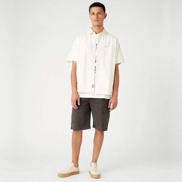 WRANGLER CASEY CARGO SHORTS MĘSKIE SZORTY FADED BLACK W1C3CG33W 112145885