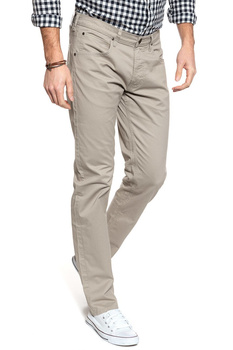 LEE DAREN ZIP FLY MĘSKIE SPODNIE MATERIAŁOWE ANITA BEIGE L707LA83 112118254