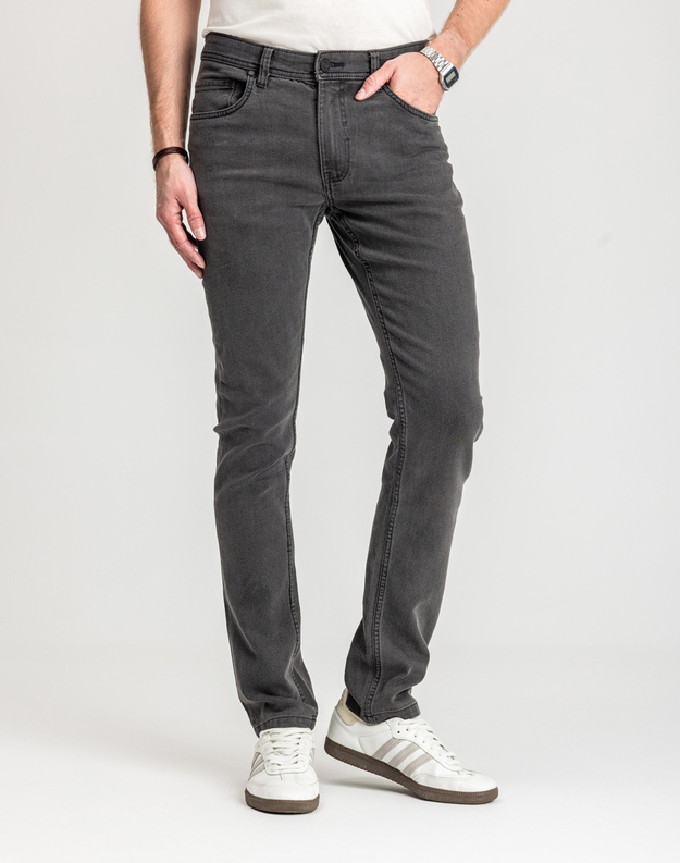 Męskie Spodnie Jeansowe Marcus Sebb 2215 Grey Miner 14-200302