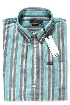 KOSZULA MĘSKA LEE BUTTON DOWN FADED GREEN L880NELF 112123324