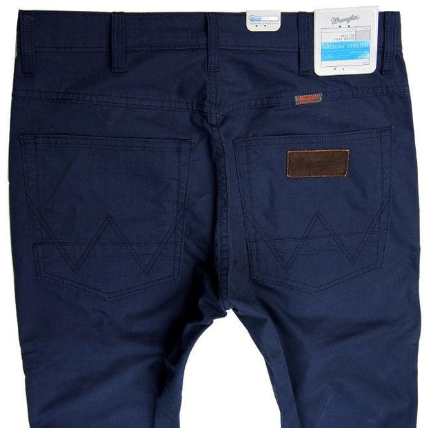 WRANGLER SPODNIE MĘSKIE ARIZONA STRETCH NAVY W12O47114      $    