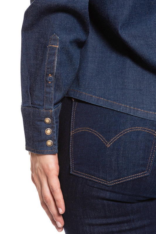 WRANGLER SLIM WESTERN DARK INDIGO W51473V1E