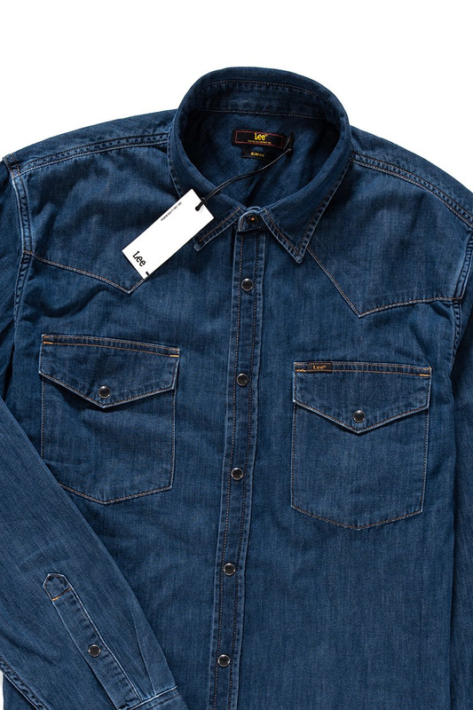 LEE WESTERN SHIRT RINSE L643FY36 112115343