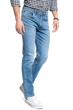 LEE BROOKLYN STRAIGHT MĘSKIE SPODNIE JEANSOWE LIGHT RAY L452NOTX 112110166