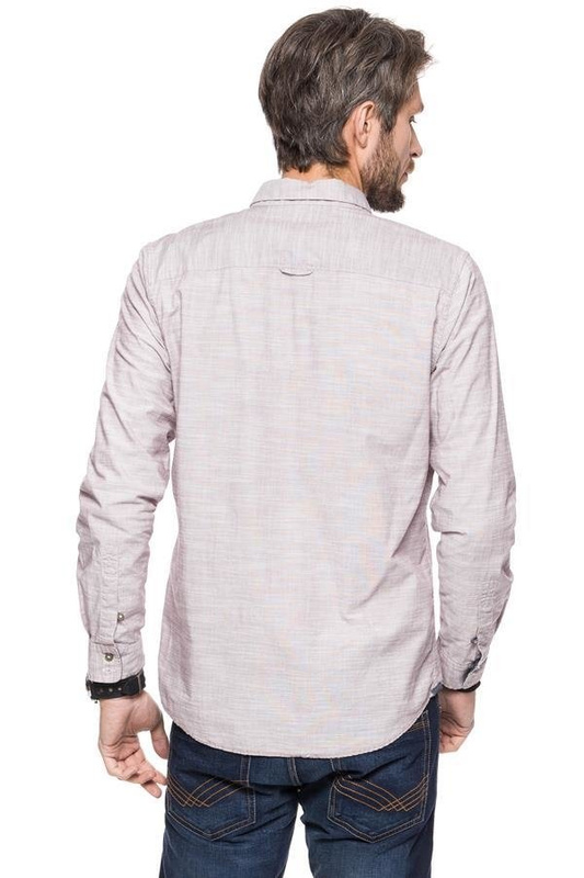 TOM TAILOR RAY DESERT SLUB FIL A FIL SHIRT 2030581.00.10 COL. 4480