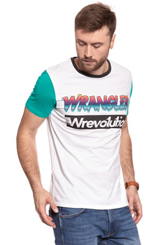 KOSZULKA WRANGLER REVOLUTION TEE WHITE W7B66GN12 112131525