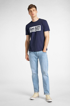 LEE HERITAGE TEE MĘSKI T-SHIRT DARK NAVY L63QFQNM 112115174